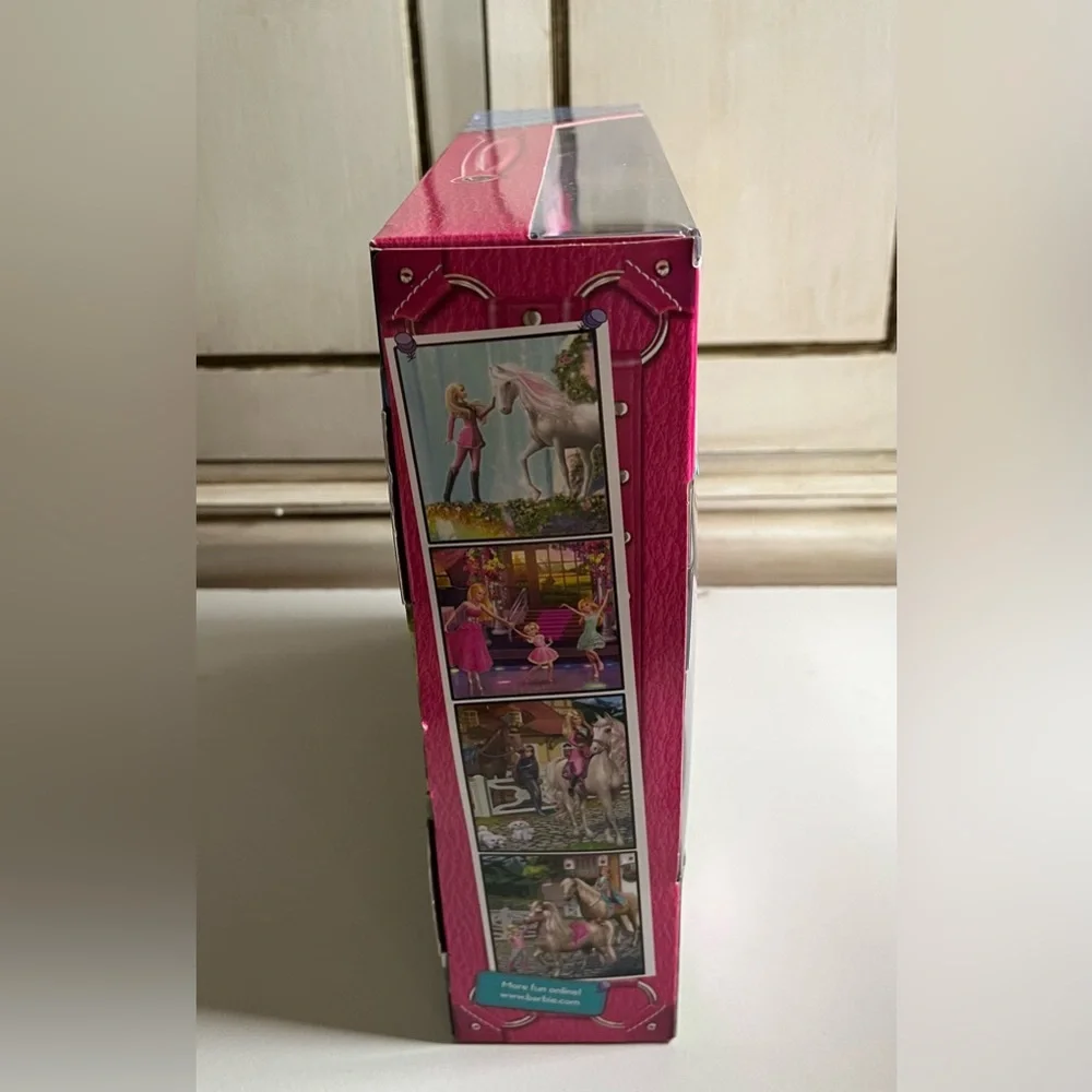 New Mattel Barbie and Her Sisters in a Pony Tale Chelsea and Pony Doll Set 2012